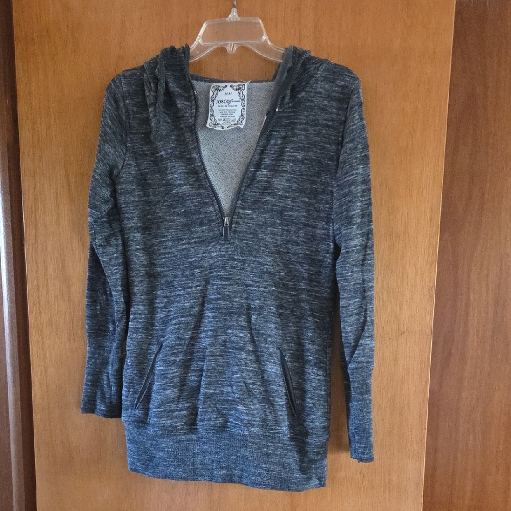Women's Gray Hoodie Jacket